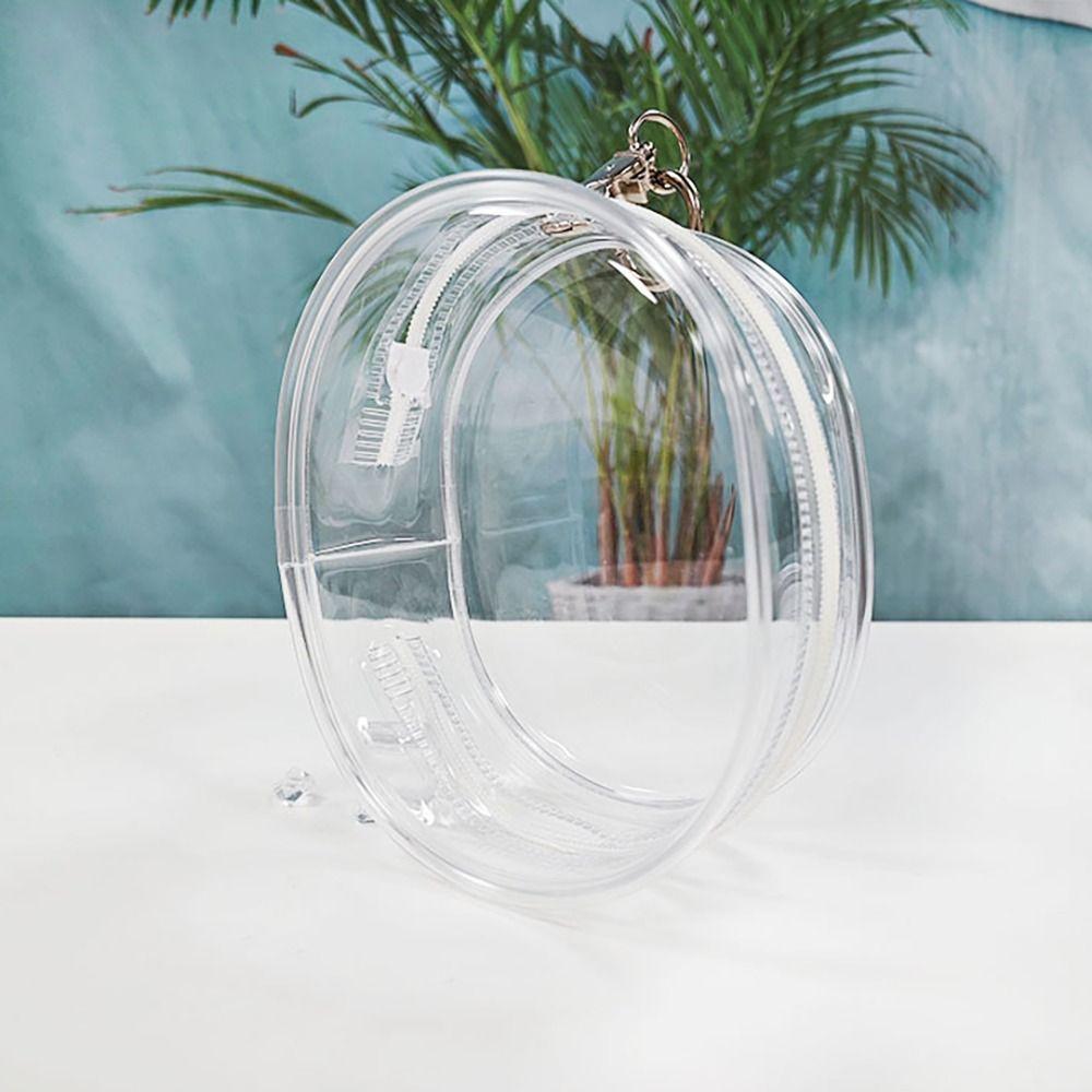 ПВХ прозрачный чехол для хранения сумка украшение мини кукольный дисплей коробка уличная сумка подарочная 10 см кукольные аксессуары