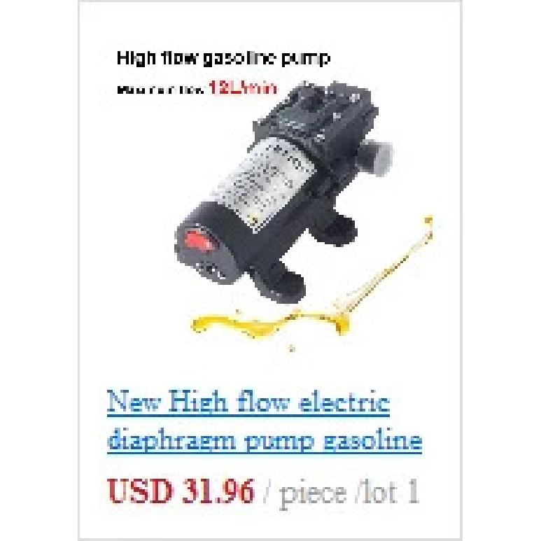 DC 12V 60W Micro Electric Diaphragm Water Pump Automatic Switch 5L/min High Pressure Car Washing Spray Water Pump 0.8Mpa 5L/min