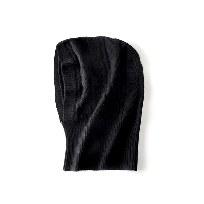 Унисекс 100% Шерстяная Вязаная Балаклава Зимняя Защита Ушей Лица Шеи Цельный Шарф Шапка Мягкие Теплые Шапки с Капюшоном Вязаный Воротник-Снуд