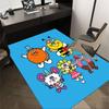 1PC cartoon characters Non-Slip Floor Carpet Compatible for Office&Living Room&Bedroom&Dining room - Flat- Soft & Pattern, Vibrant Colors-W280