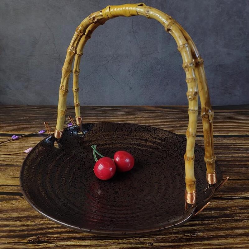 Зеленый меламиновый поднос для сервировки, 8 дюймов