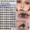 Reusable Cluster Lashes 10 Rows Soft Idol Lash Clusters New Self Adhesive Eyelashes