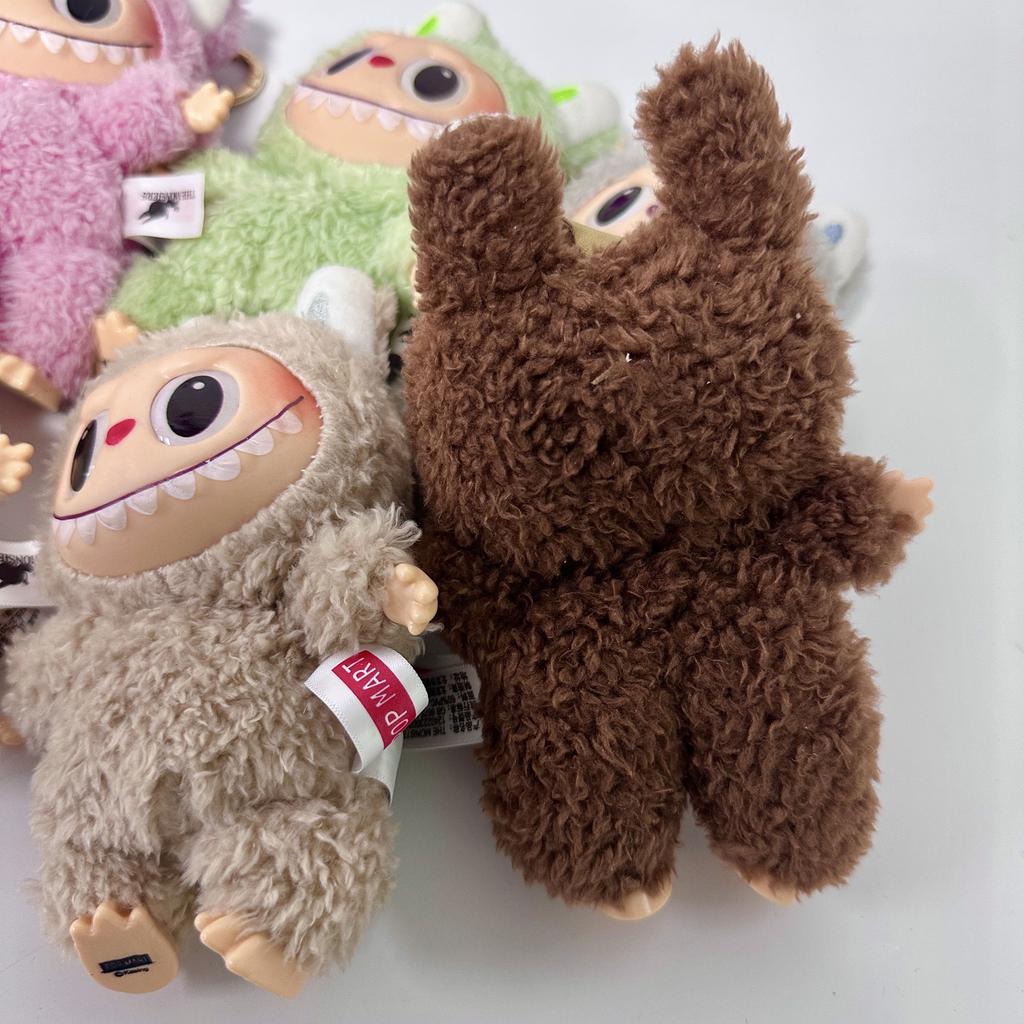 17см Лабубу Тканевая Загадочная Слепая Коробка Серия Heart Beat Macaron Кукла Лабу Тканевая Декор Салона Автомобиля Подвеска Игрушка Подарки