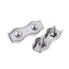 Durable Stainless Steel Egg Shape Fixing Tool Thimbles Rigging Bolt Clip Wire Rope Clamp Caliper