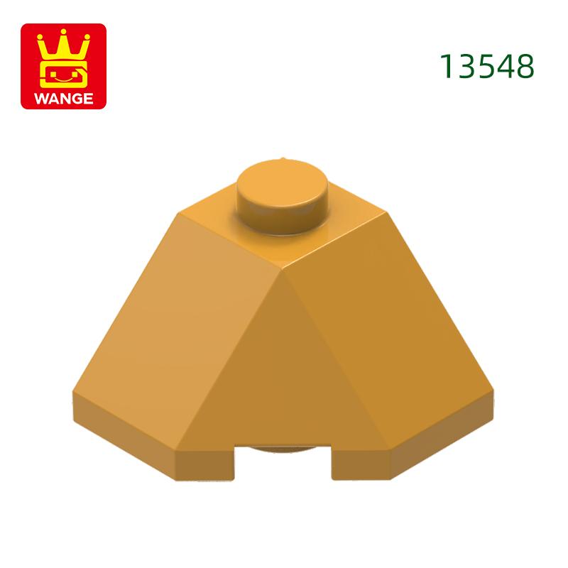 Нетоксичный 122 шт./лот 13548 Скатная черепица 2x2x1 Точки Блок Moc Цветные Аксессуары Совместимые С Кирпичом Diy Детская Игрушка Детали Сборки