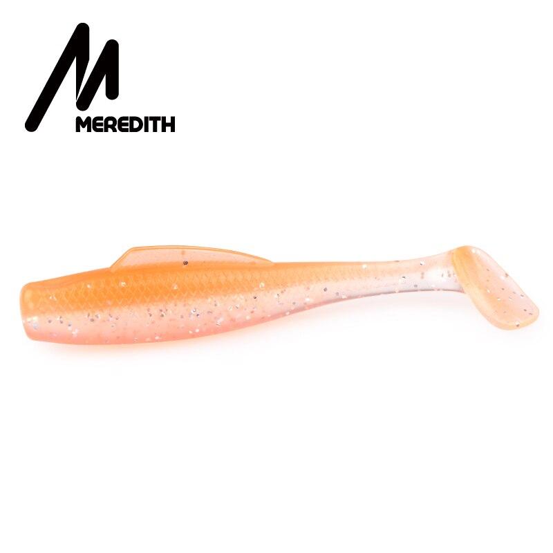 MEREDITH DieZel Minnow Fishing Lures 80mm 5.9g Fishing Soft Baits 3.15" 8pcs/lot Silicone Artificial Swim Plastic Lure Wobblers