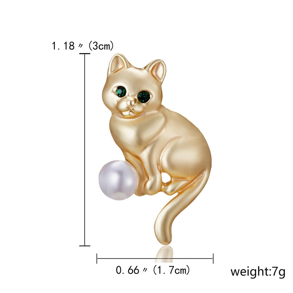 Rinhoo Lovely Wearing Sunglasses Sexy Cat Броши для женщин Мультфильм Эмаль Котенок Лацкан Пряжка Булавки Животные Домашние животные Значок Ювелирные Изделия