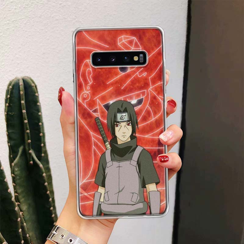 Наруто Учиха Итачи для Samsung Galaxy S10 Plus S20 FE S21 S22 Ultra чехол для телефона S10E S8 S9 + S7 Edge J4 корпус в виде ракушки