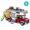927PCS Lighting Camper-Van Building Set Camper Vehicles Construction Building Bricks Set for Teens and Adults Christmas Fifts