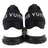 Pristine LOUIS VUITTON sneakers Runaway line LV logo monogram fabric 37 Used