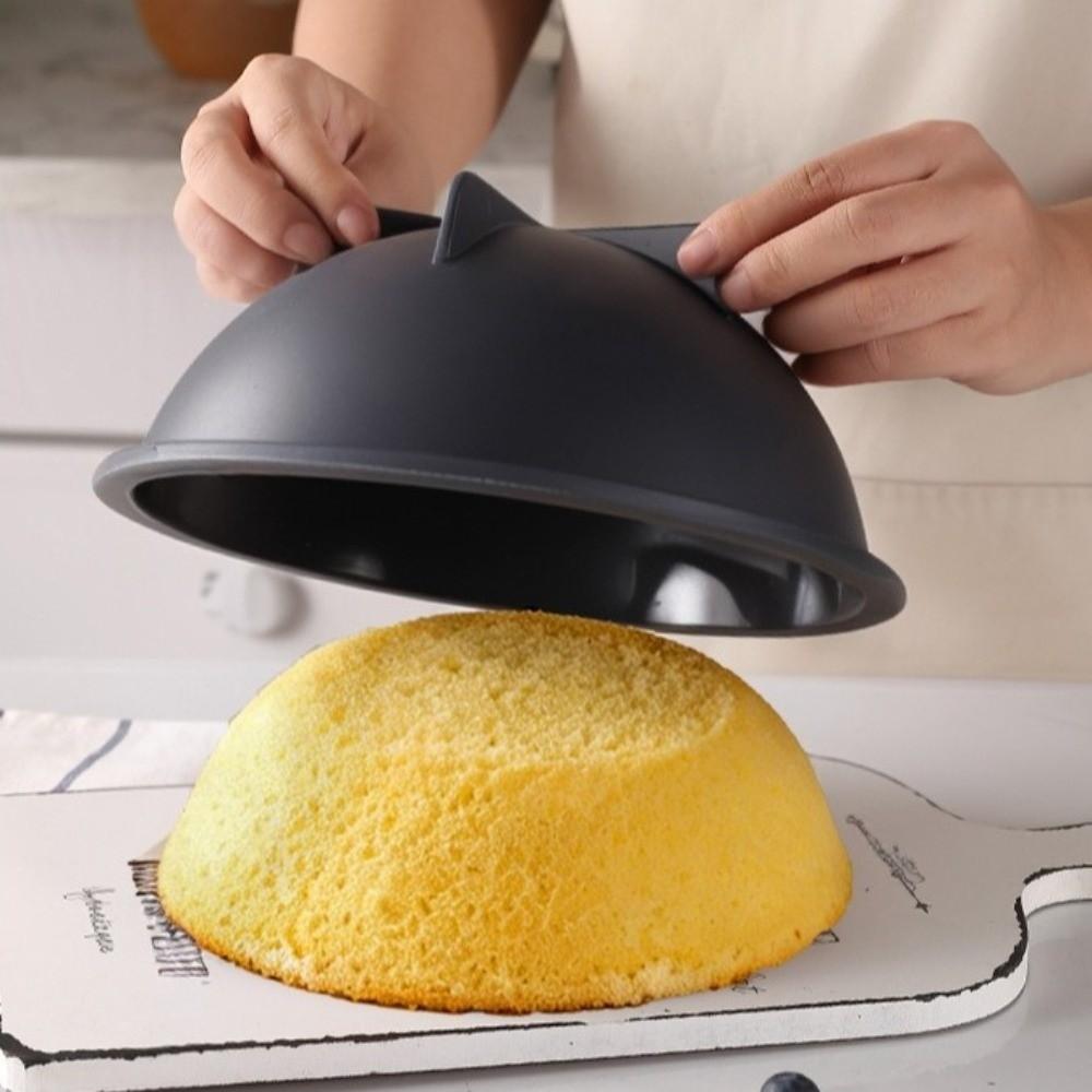 Thickened 3D Soccer Ball Cake Mold Sports Themed Mousse Cake Mold Baking Silicone Molds Kitchen