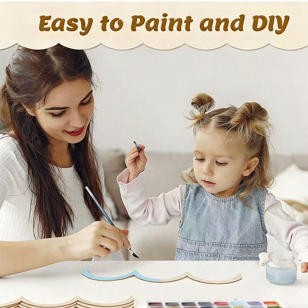 20 шт. Волнистый край DIY Поделки Рамка Улучшение дома Дверная рама Каркас шкафа Строительство шкафа