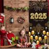 New Year's Eve Door Hanging Background Cloth New Year Party Decoration