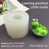 Мультяшная черепаха силиконовая форма DIY модель животного-симулятора помадка шоколад украшение для торта кухонный инструмент для выпечки форма для свечей и мыла