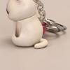 Multi-function Shy Cat Keychain Portable Kitten Keyring Gifts Bag Pendant