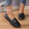 Flat-bottomed Doudou Shoes 2025 New Four-season Light Casual Shoes Fashion Lazy One-pedal Women's Shoes Round Head Women's Single Shoes