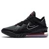 Кроссовки мужские LeBron 18 Low Bred Черный Белый Университетский Красный CV7562-001