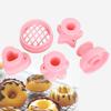 Baking Mould Reusable Cooking Lightweight Useful Circle Candy Cake Mold for Kitchen