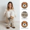 Stylish Plush Crochet Cute Personalized Warm Animal Socks