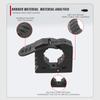 Rubber Clamp for Mounting Tools Equipment Shovel Holder Bracket For Offroad ATV UTV Truck Accessories Trailer RV Boat