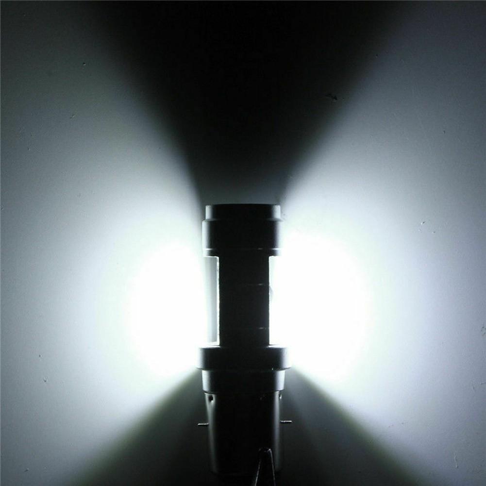 White Bulbs BA20D Headlight Bulbs 2pcs/kit 6W Accessories