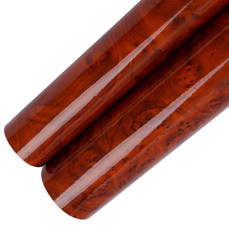 Высокоглянцевая виниловая наклейка под дерево, наклейка для салона автомобиля, самоклеящаяся, пленка для DIY KTY