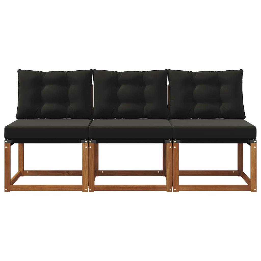 3 Piece Outdoor Center Sofa