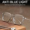 Металлическая оправа Оправа для очков для близорукости Анти-синий Плоское зеркало