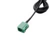 Pro DAB Digital Car Radio Aerial Antenna Glass Mount FAKRA Plug with 3m Line for Digital Audio Broadcast Receiver