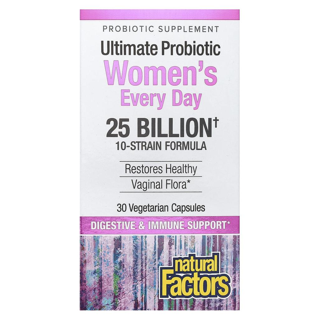 Ultimate Probiotic Women's Every Day, 25 Billion, 30 Veggie Caps