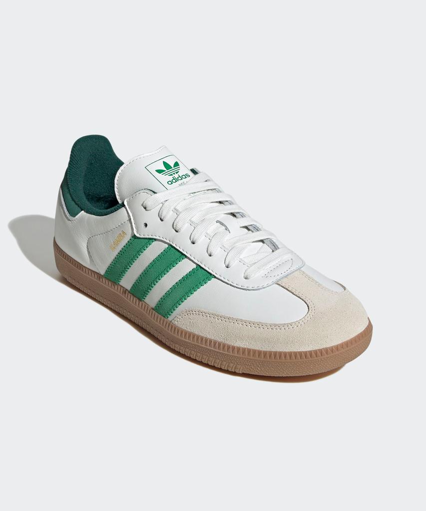 adidas Самба Ог - Белый:Зеленый / Ji3202