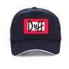 Кепка-бейсболка DUFF BEER Унисекс Женская Летняя Кепка с козырьком Регулируемая Костяная Шляпа Gorras Кепка папы snapback hat