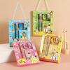6PCS School Stationary Sets School Supplies Include 2 Pencils Pencil Eraser Pencil Sharpener Ruler Cute Notebook Gifts for Kids