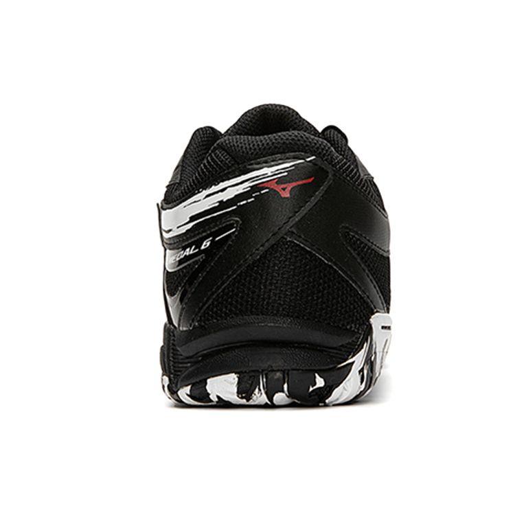 Mizuno Wave Medal 6 Амортизирующие Нескользящие Низкие Кроссовки для Настольного Тенниса Унисекс Обувь Черный Белый Красный 81GA191519