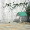 Steel Pet Enclosure with Doors, 220x103x103cm