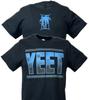 Черная футболка Jey Uso Yeet Bloodline