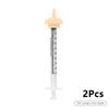 2/5/10Pcs Universal Pet Feeding Nipple Mini Cat Silicone Feeding Pacifier Pet Feeding Oral Syringe Nursing Puppy Kitten Nipple