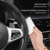 rlcp4 Suitable for Seat Breathable Leather Steering Wheel Cover with Segmented Quick-Release Design, Non-Slip and Durable, for Models Such as Ibiza, 