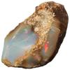 Stone Natural Mineral Precious Opal from Ethiopia Gemstone Approximately Side [N2 Natural] - (1060 "One-of-a-kind" 14.6ct [Long 23mm])