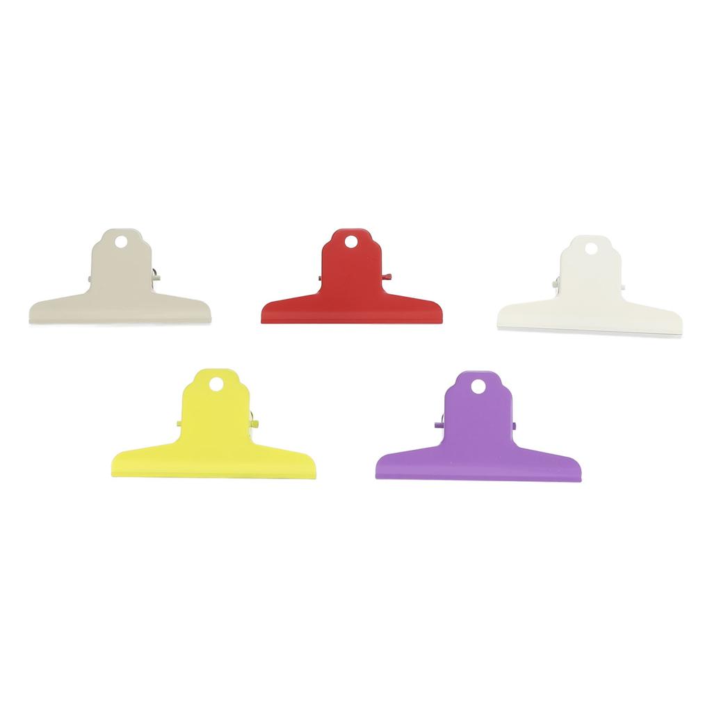 5 шт. красочные металлические шарнирные зажимы в виде быка, настенные подвесные сверхмощные прочные пружинные большие бычьи бумажные C