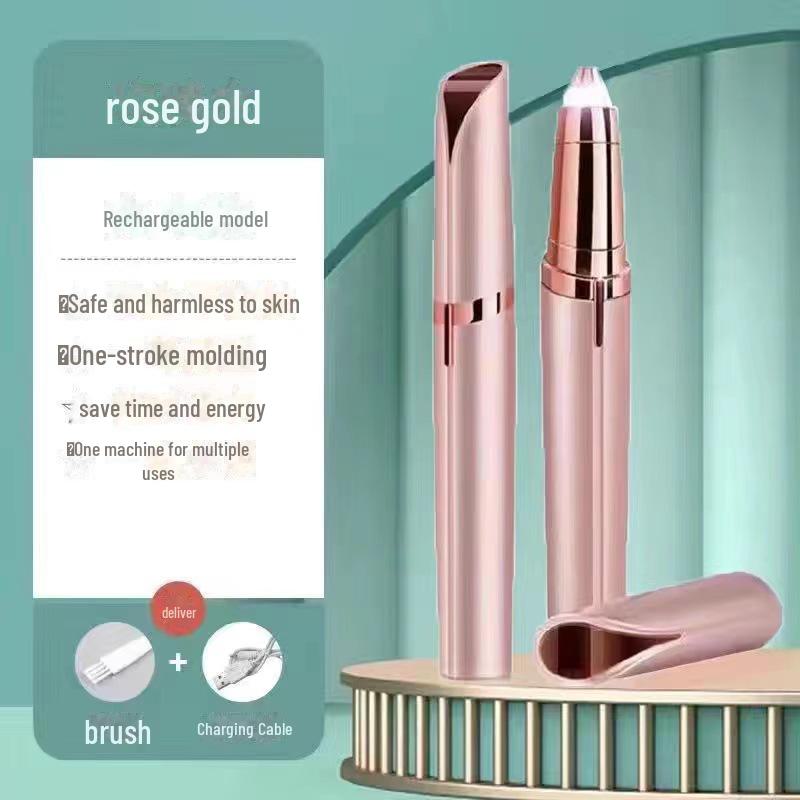 Перезаряжаемый электрический триммер для бровей — безопасен для новичков