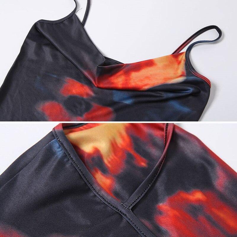 Модное женское длинное платье с принтом, открытая спина, вечернее сексуальное облегающее платье-сарафан 2023 года, без рукавов, набедренная повязка, макси-платье Vestidos 26250