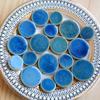 100 г Овальная керамическая мозаика Разноцветные мозаичные элементы DIY Изготовление мозаики Камни для ремесла Хобби Искусства Домашнее украшение стен arte