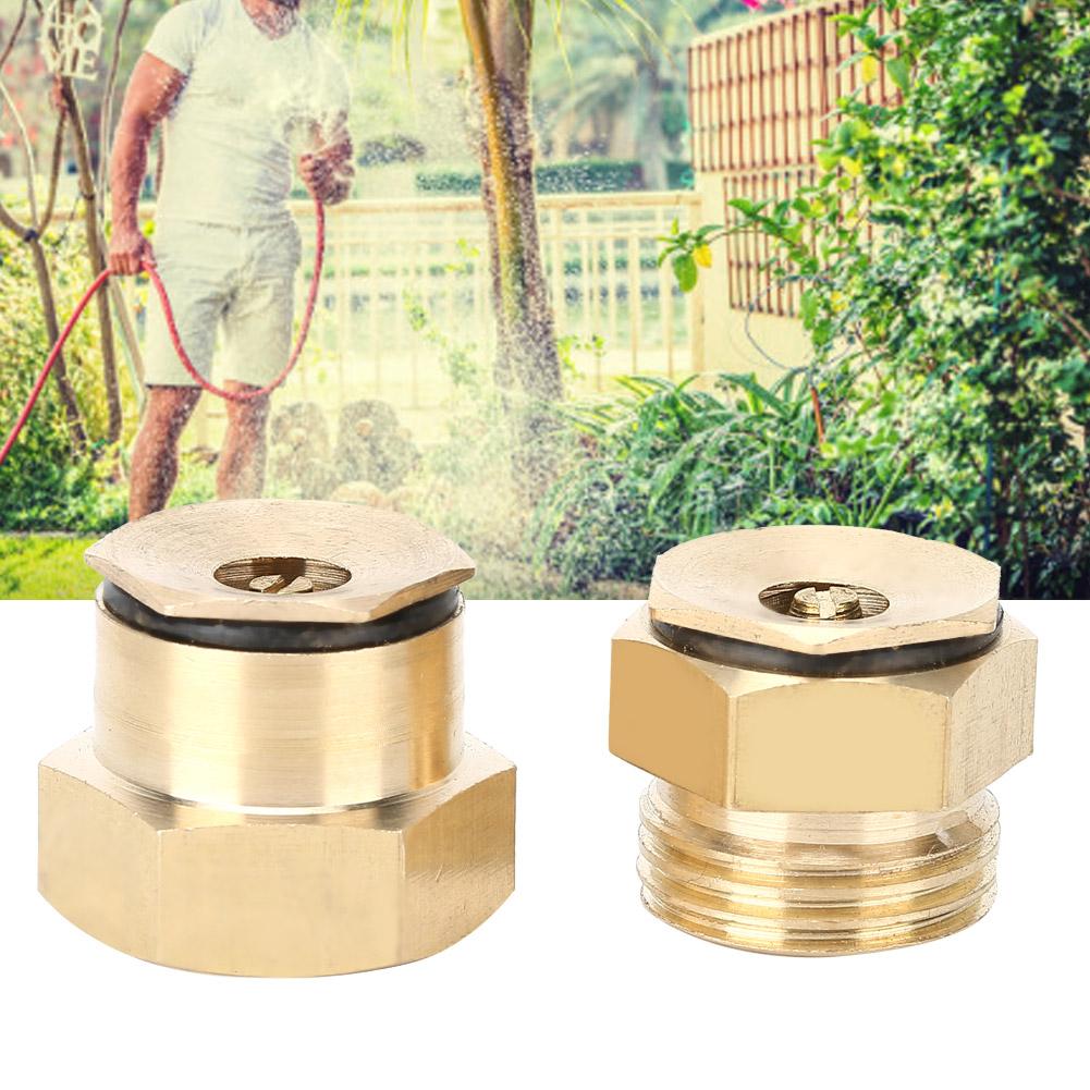 2 шт. G1/2 DN15 Центробековое латунное регулируемое распылительное сопло Садовое орошение Микродождеватель
