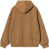 Carhartt WIP Толстовка с капюшоном на молнии с длинным рукавом, однотонная, мужская, приталенная, sweatshirt I029524-1CM-GD