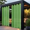 Solid Color Terylene Waterproof UV-Resistant Curtain