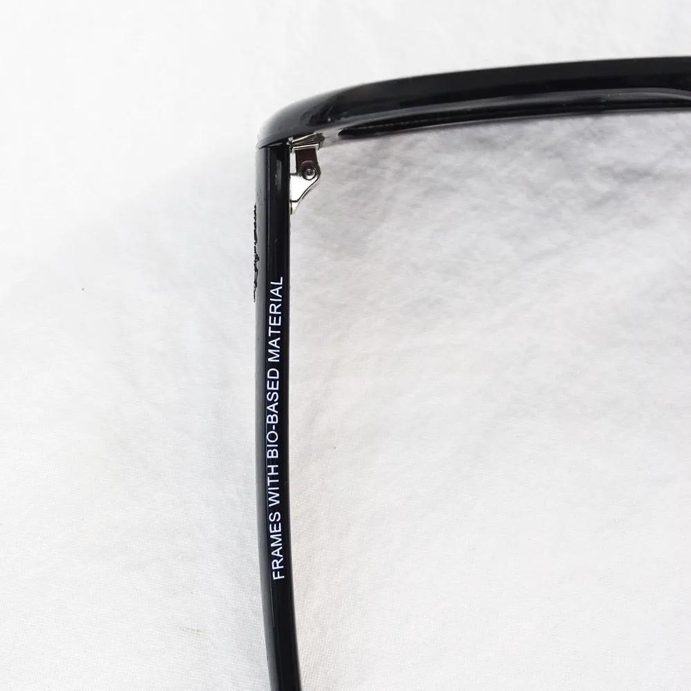 Ray-Ban RB4436D 667772 Blue Tinted Square Horn-rimmed Sunglasses