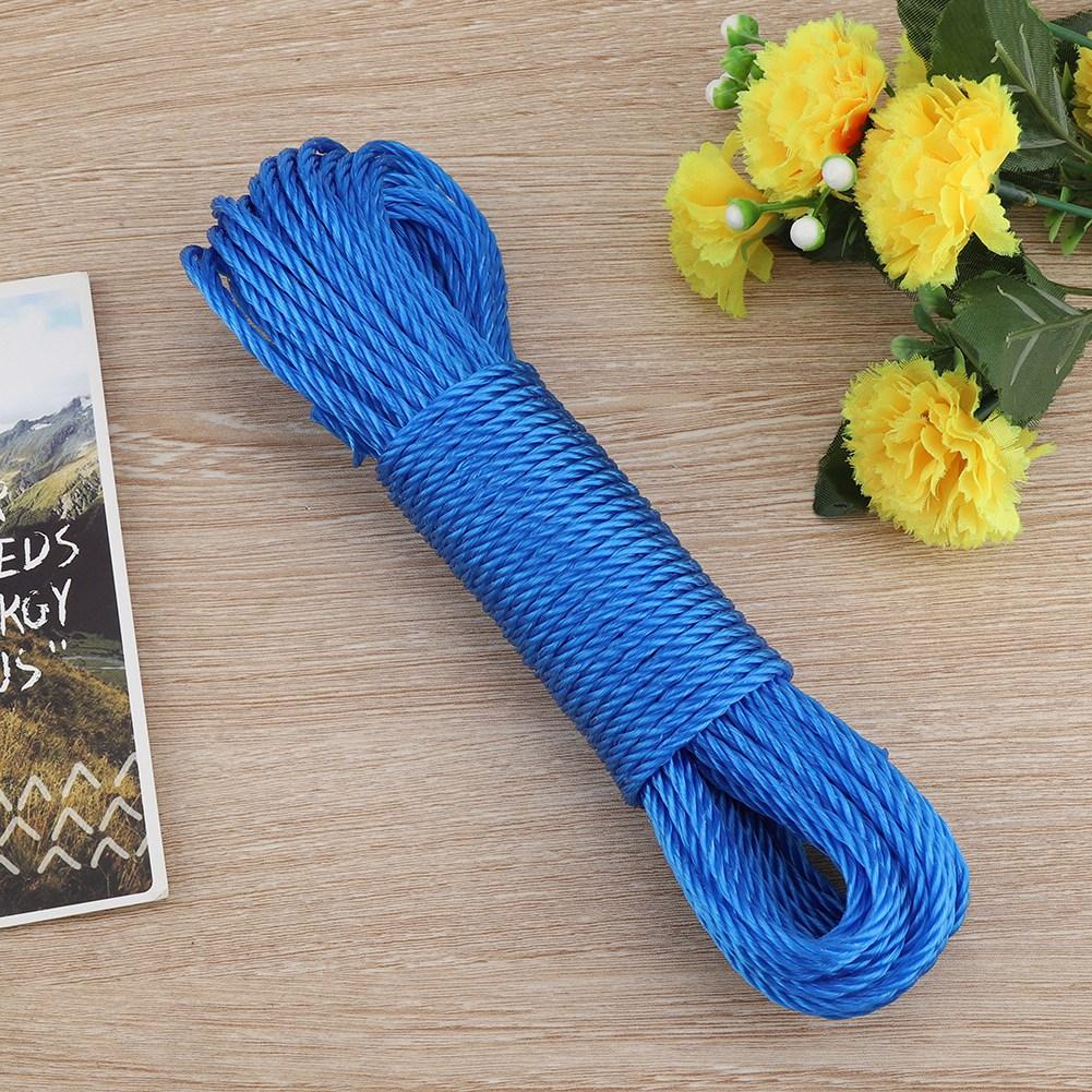 20-метровый нейлоновый шнур, веревка для белья, садовый кемпинг на открытом воздухе