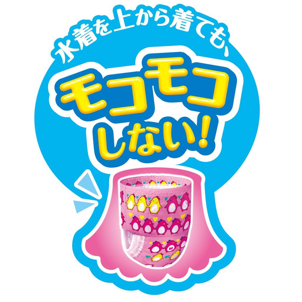 Плавки для девочек M Goon 12 штук [Размеры брюк] (7~12 кг)