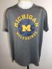 Michigan Wolverines Basketball Gray Performance Unisex T-shirts